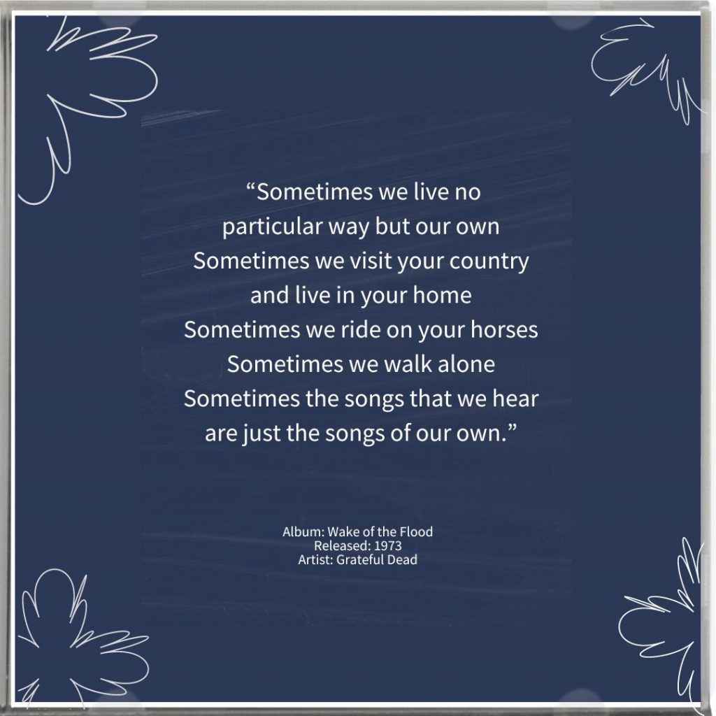 Lyrics to Eyes of the World by the Grateful Dead