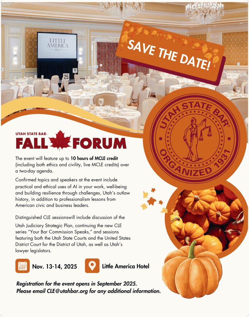 Fall Forum Save-the-Date