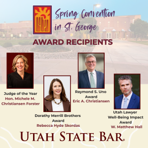 2026 Spring Convention Award Recipients