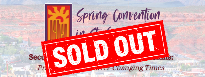 Spring Convention is sold out