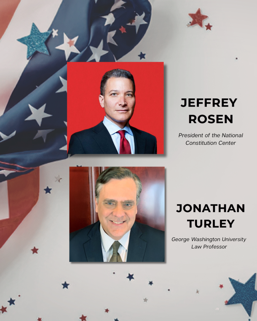 Jeffrey Rosen and Jonathan Turley