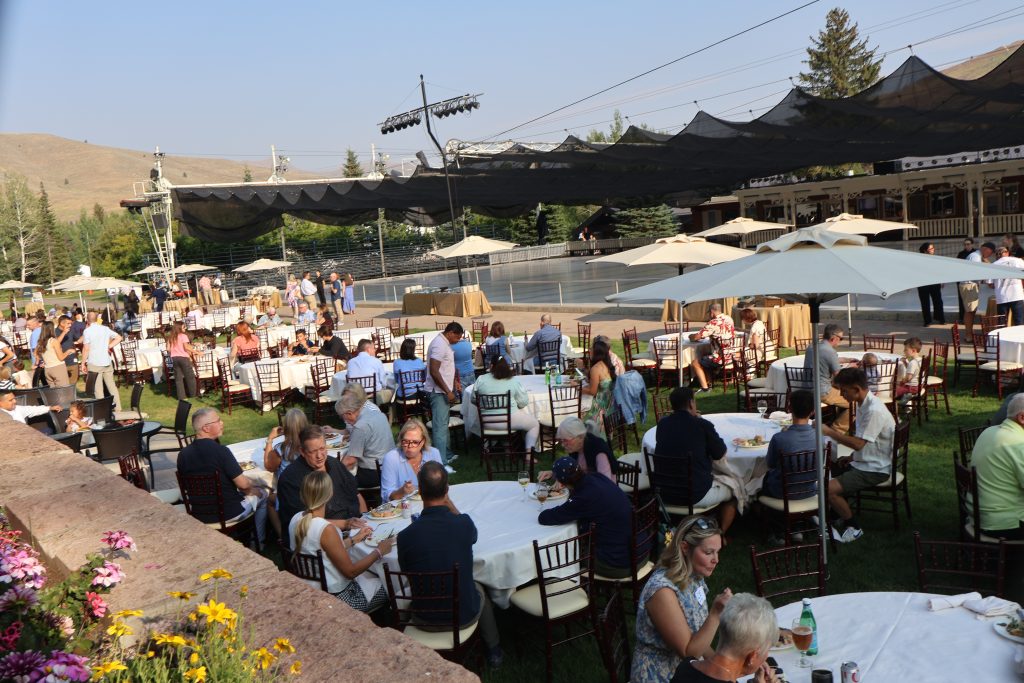 Opening Reception at Sun Valley Lodge Terrace