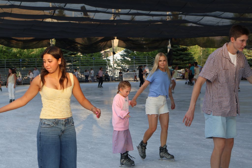 Ice Skating at Sun Valley Lodge